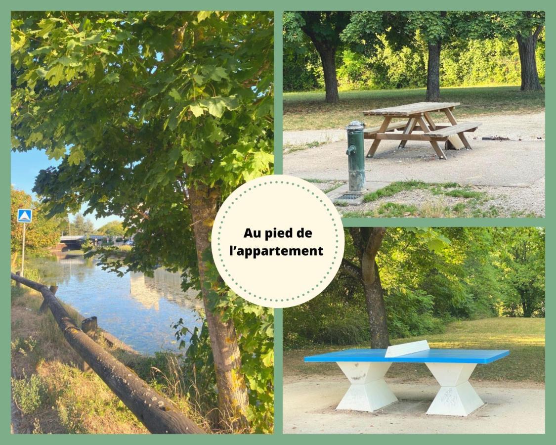 Le Petit Canal De Bourgogne : Joli Studio Au Centre Dijonnais Kültér fotó