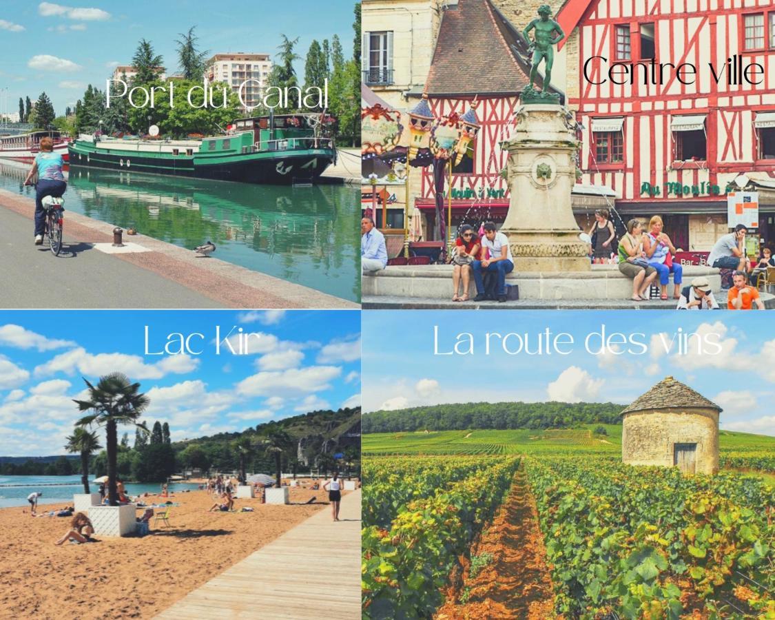 Le Petit Canal De Bourgogne : Joli Studio Au Centre Dijonnais Kültér fotó